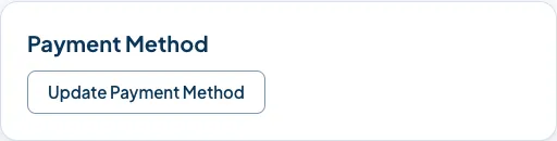 The Payment Method panel.