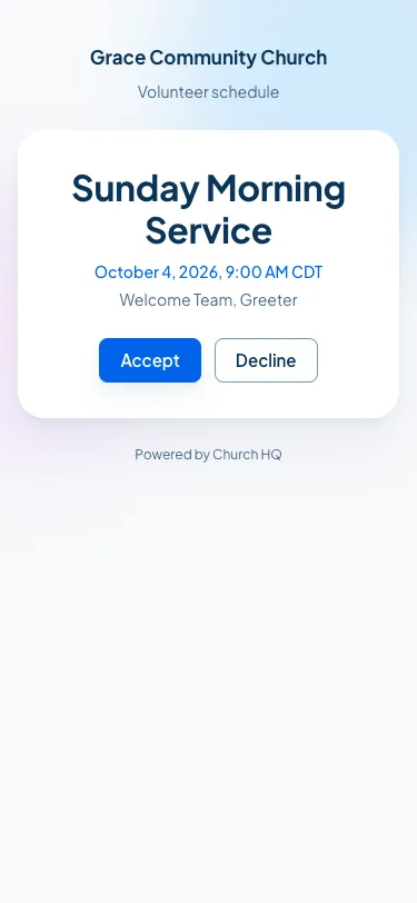The same page on a phone.